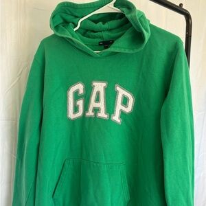 GAP Vibrant Green Fleece Hoodie